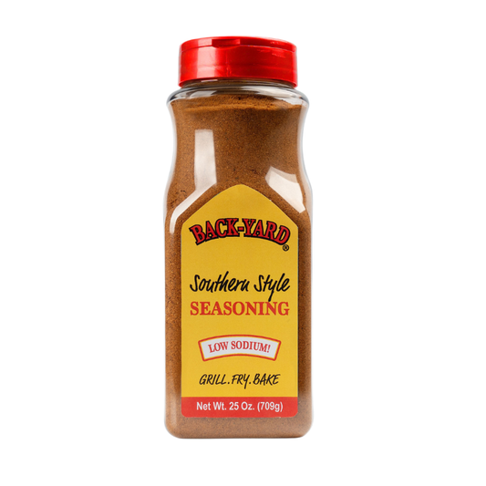BACK-YARD Southern Style Seasoning: The Low Sodium "Everything" Rub (25oz Professional Value Size)