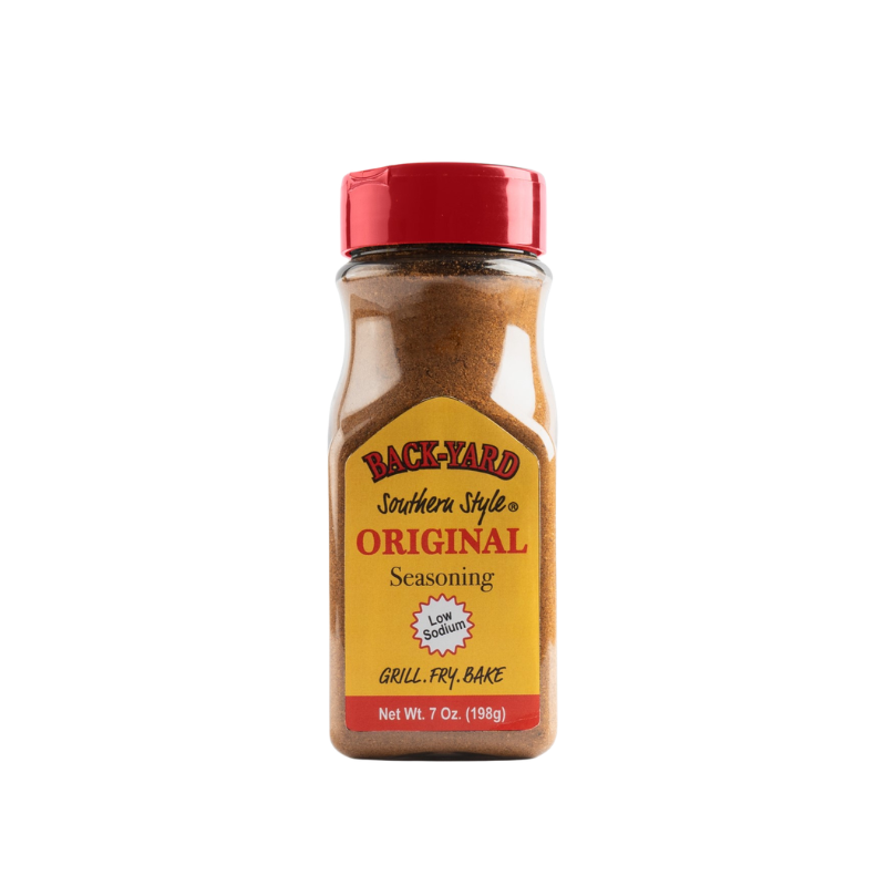BACK-YARD Southern Style Seasoning: The Low Sodium "Everything" Rub (7oz Professional Value Size) (Copy)